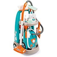 Los mejores  - Smoby-Carrito de limpieza con aspirador y accesorios 330309- color azul y naranja - color-modelo surtido